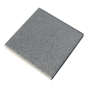EHL Terrassenplatte Intotrend Aqua Anthrazit, 40x40 cm, robuste Beton-Gehwegplatte für Terrasse und Garten.