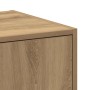 vidaXL Apothekerschrank Artisan-Eiche 30x41x174,5 cm Holzwerkstoff 3309635_8