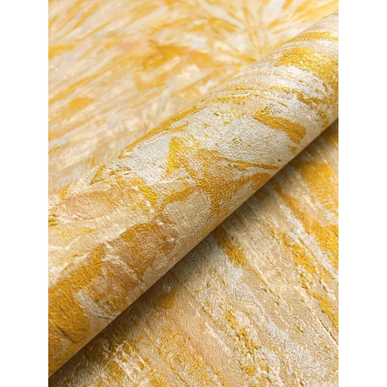 Newroom Vliestapete Sanja Yellow Muschel Modern FSC® günstig online kaufen