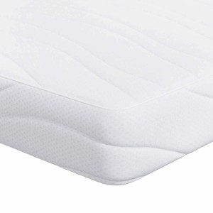 vidaXL Matratze Weiß 120 x 200 cm Gel-Speicherschaum 4106316