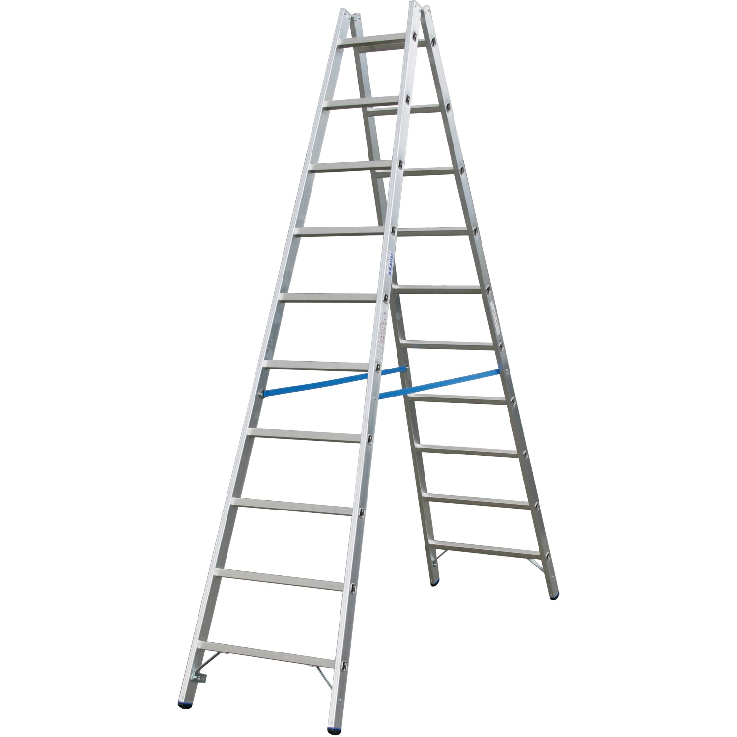 Stabilo Sprossen-Doppelleiter 2 x 10 Sprossen