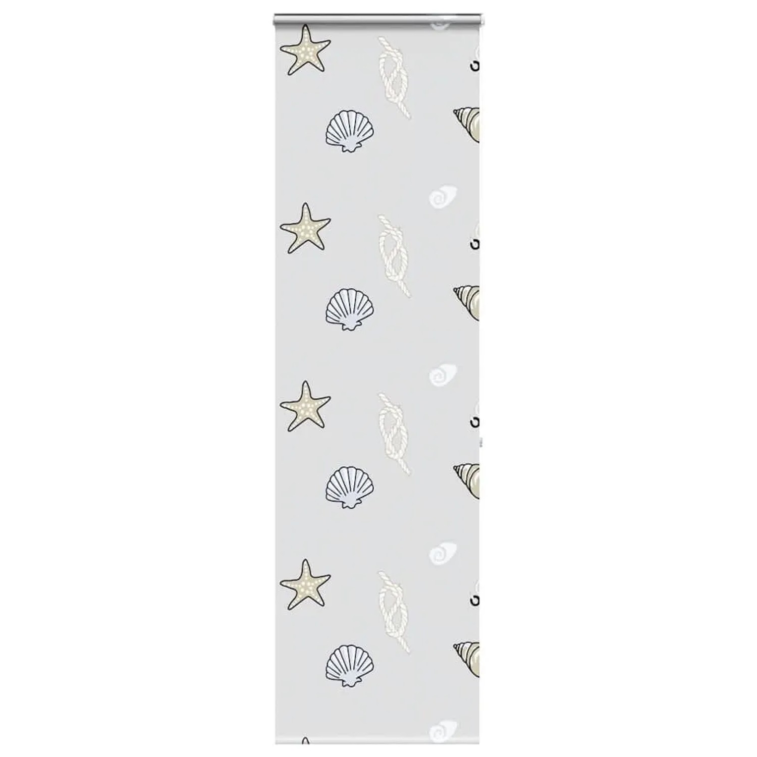 vidaXL Duschrollo mit Kassette 80x240 cm Stoffbreite 76 cm 4015010
