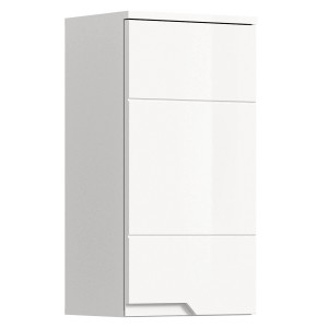 Hängeschrank Solero Weiß Hochglanz 73 cm x 38 cm x 27 cm