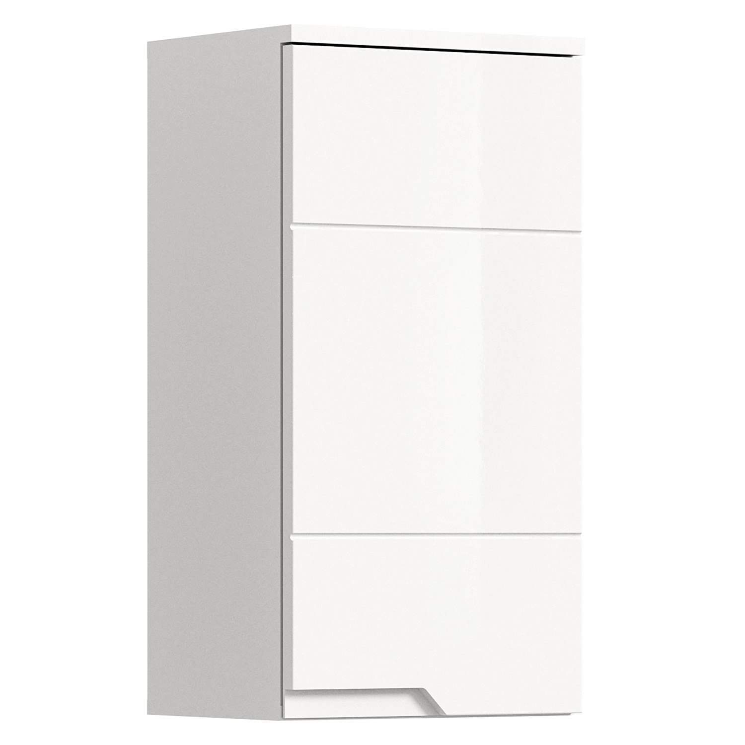 Hängeschrank Solero Weiß Hochglanz 73 cm x 38 cm x 27 cm