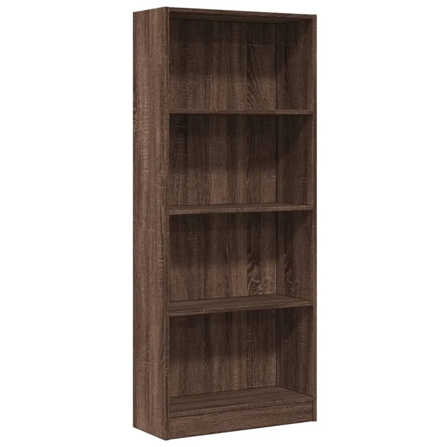vidaXL Bücherregal Braun Eichen-Optik 60x24x143 cm Holzwerkstoff 857818 günstig online kaufen