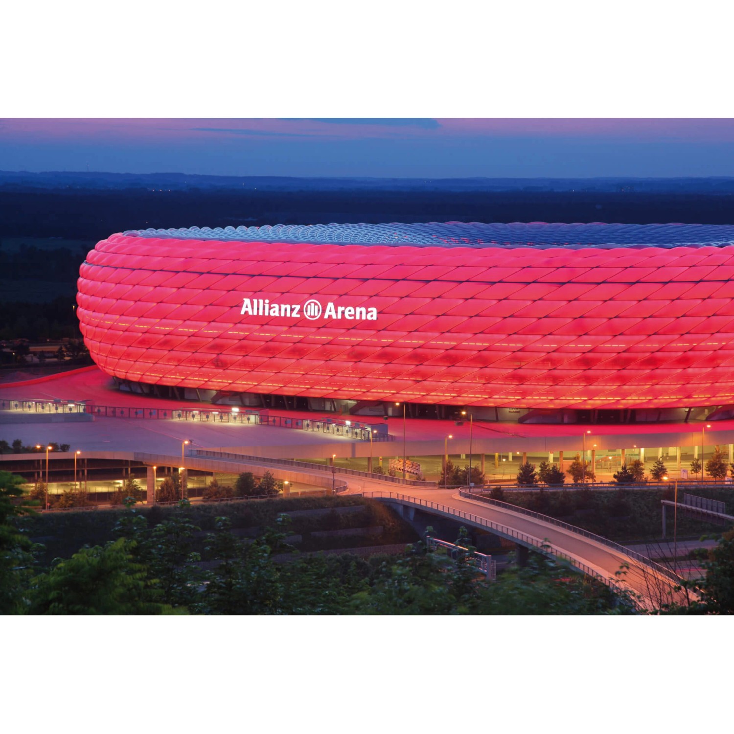 Erfurt Fototapete Vlies FC Bayern Stadion 384 cm x 260 cm