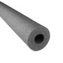 Graue PE Rohrisolierung, 1 Meter lang, mit 18x25 mm Durchmesser. Flexibler Dämmstoff für Heizungs- und Sanitäranlagen.
