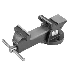 STAHLWERK Schraubstock BV-75 ST aus Gusseisen, 75mm Spannweite, für Werkbankmontage.