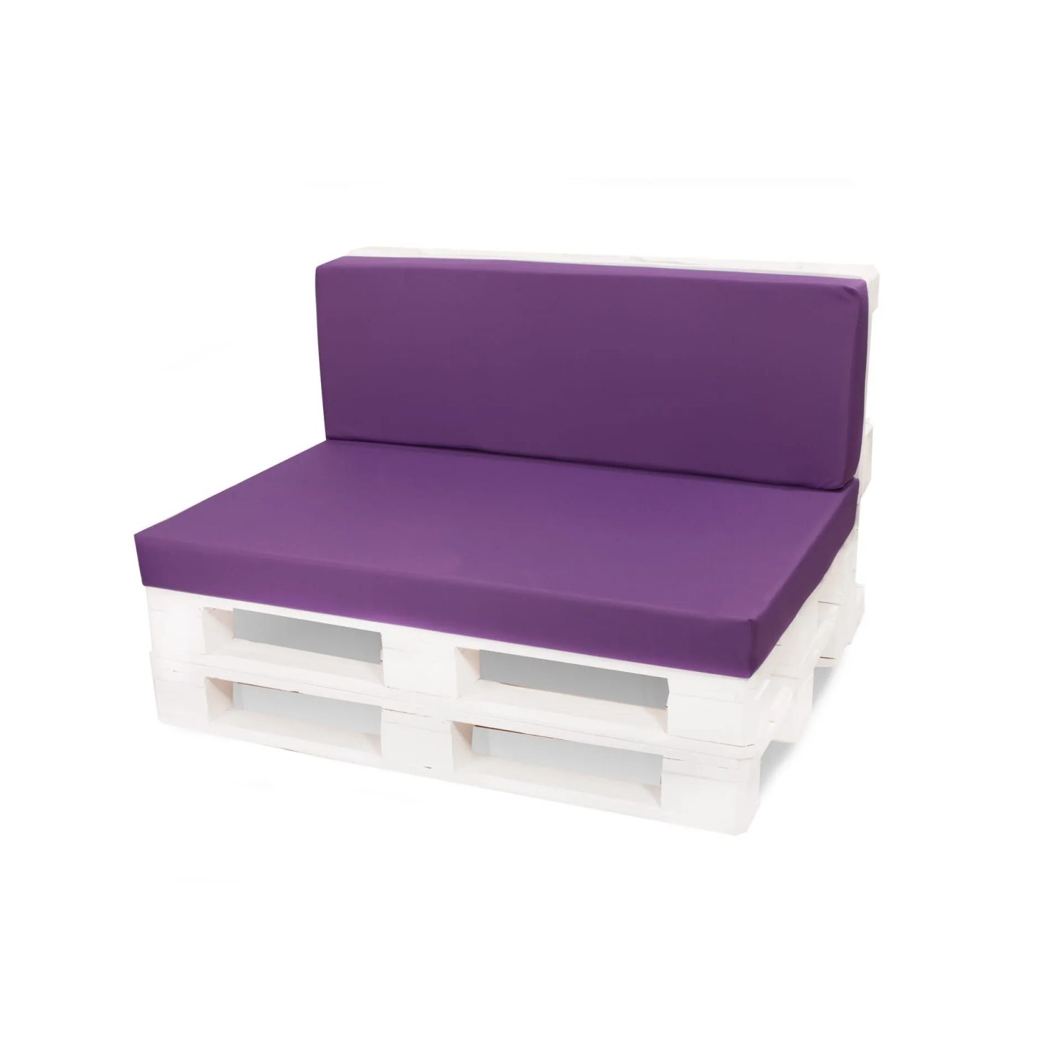 Setgarden Flat Set Palettenkissen 120x60x10cm Sitzkissen + Rückenkissen 120 günstig online kaufen