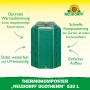 Grüner Neudorff Thermo-Komposter DuoTherm 530 l für Gartenabfälle und Kompostierung.