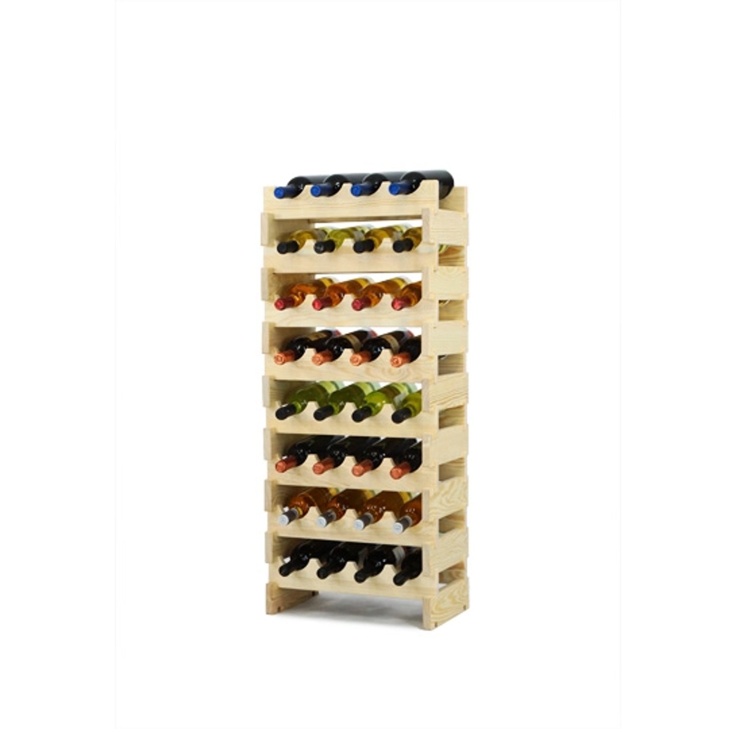 PROREGAL Weinregal Vinoteca Flex  HxBxT 90 x 47 x 29 cm 32 Flaschen Massive günstig online kaufen