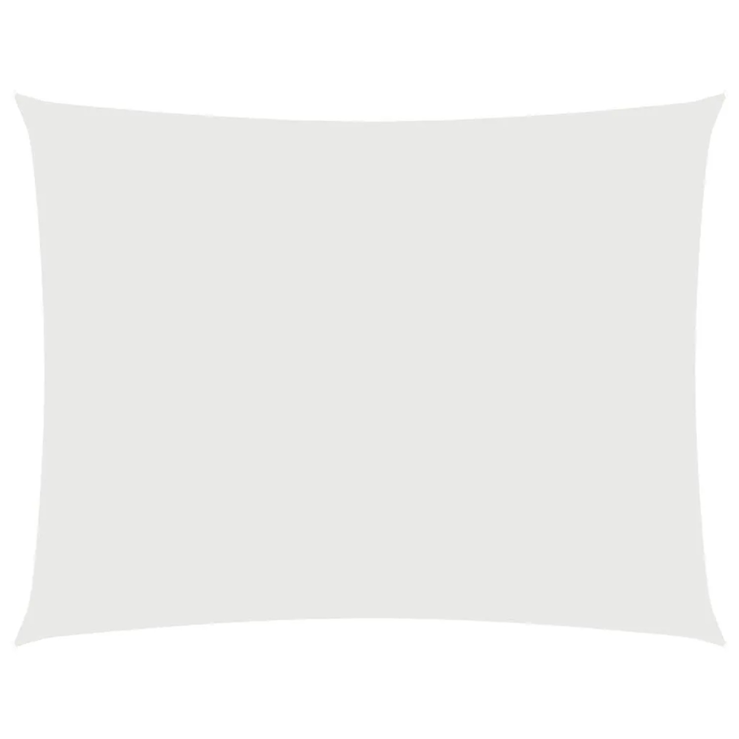 vidaXL Sonnensegel Oxford-Gewebe Rechteckig 4x6 m Weiß 135272