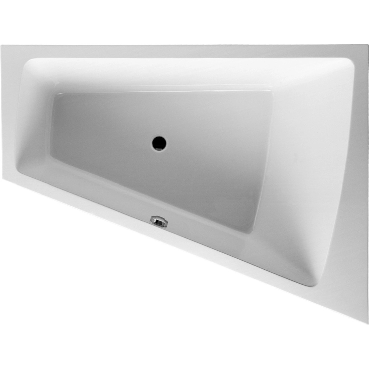 Duravit Eckwanne Paiova 170 cm x 130 cm Einbauversion rechts Weiß