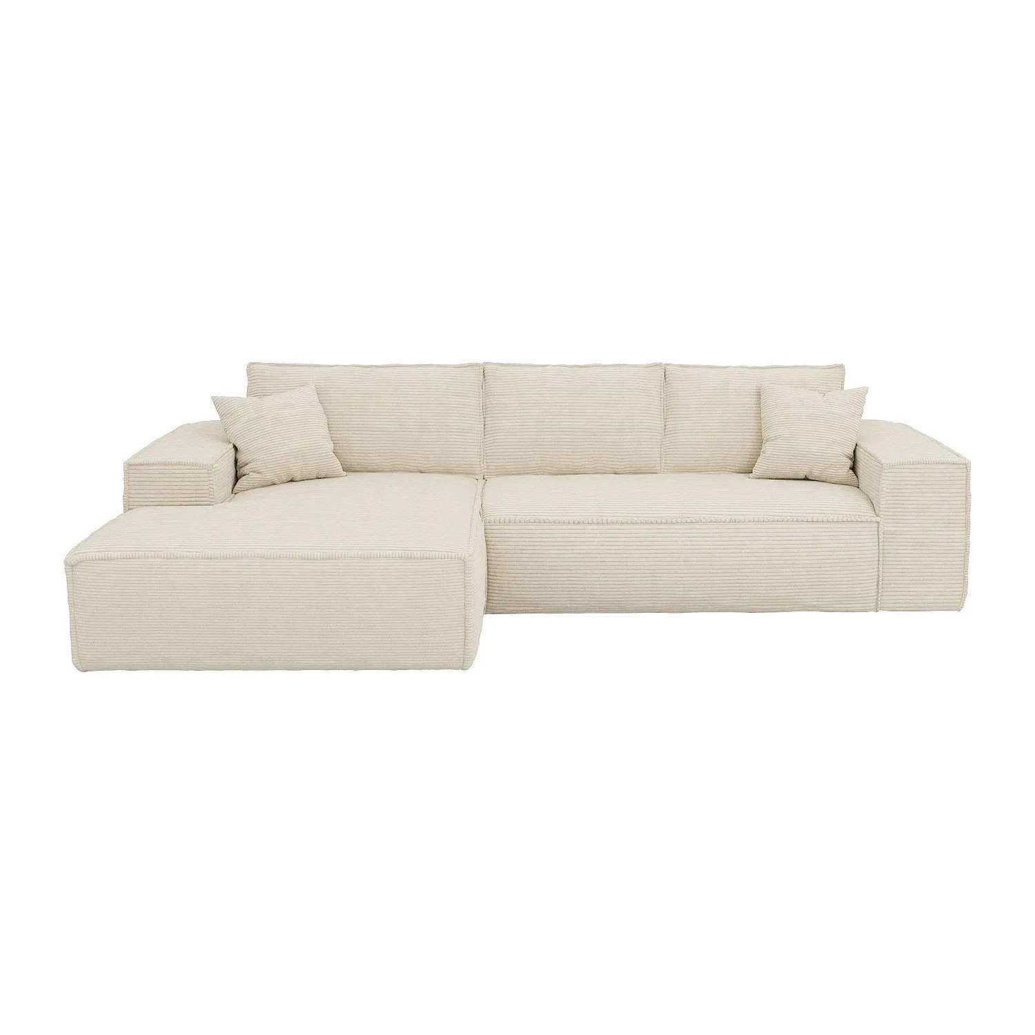 Vente-unique Schlafsofa Amelia Beige 320 cm