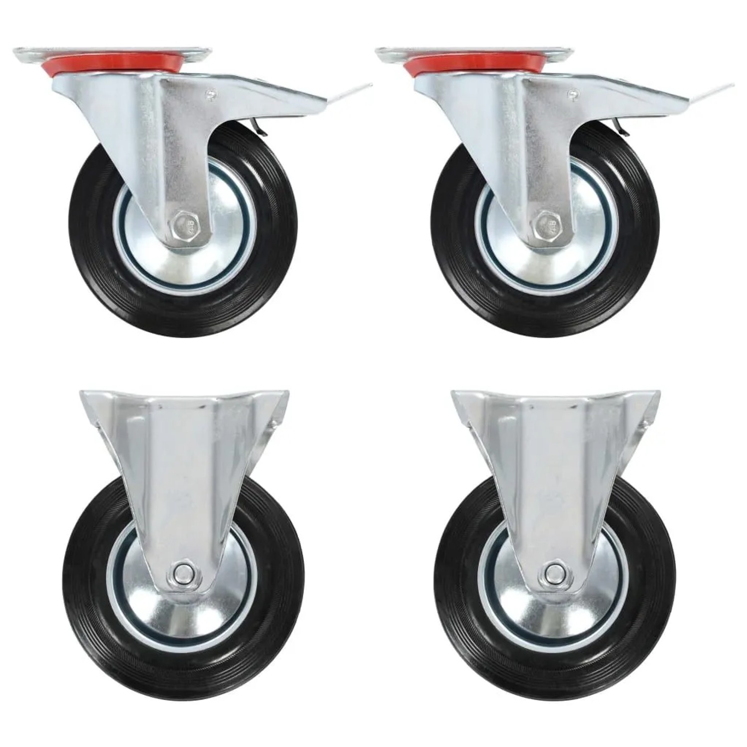 vidaXL Rollen 4 Stk 160 mm 143464