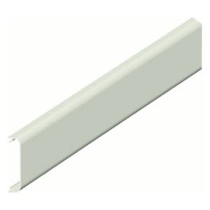 Gewiss Sockelleistenkanal Oberteil, 200 cm, zur einfachen Kabelverlegung.