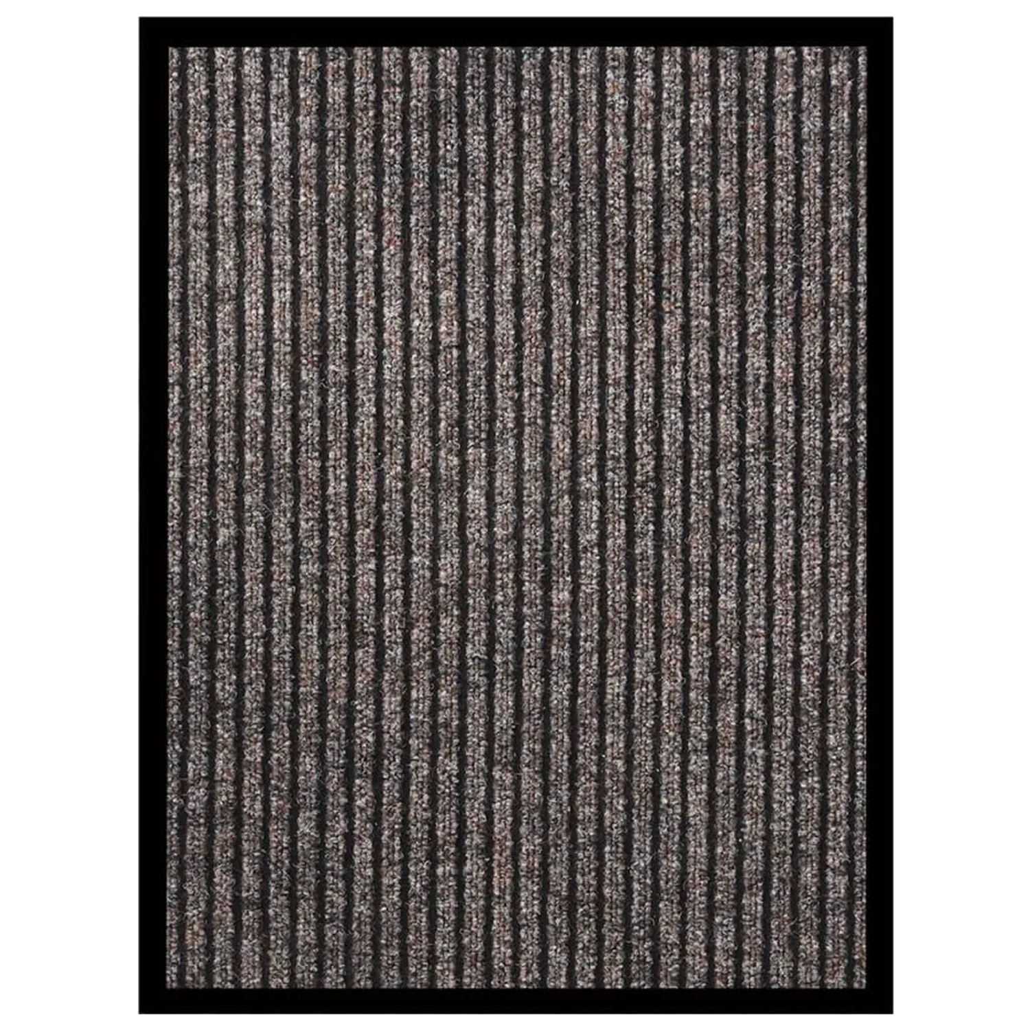 vidaXL Fußmatte Beige Gestreift 40x60 cm 331601