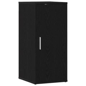 vidaXL Schuhschrank Schwarz Eichen-Optik 32x35x70 cm Holzwerkstoff 862075