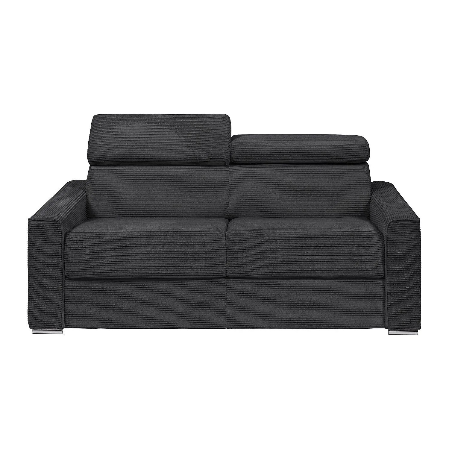 Vente-unique Schlafsofa Vizir Grau 216 cm
