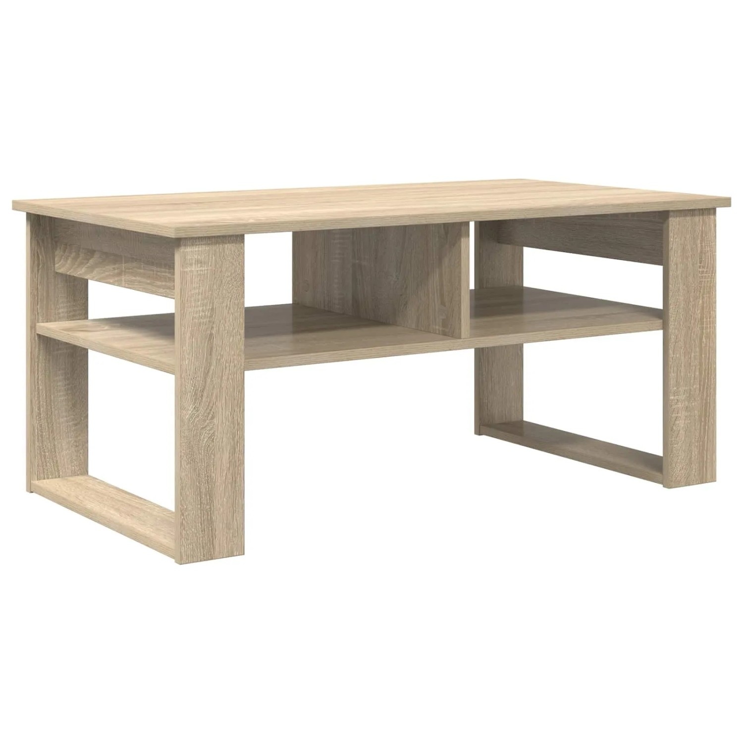 Thumbnail - vidaXL Couchtisch Sonoma-Eiche 96 x 54 x 44 cm Holzwerkstoff 8000150