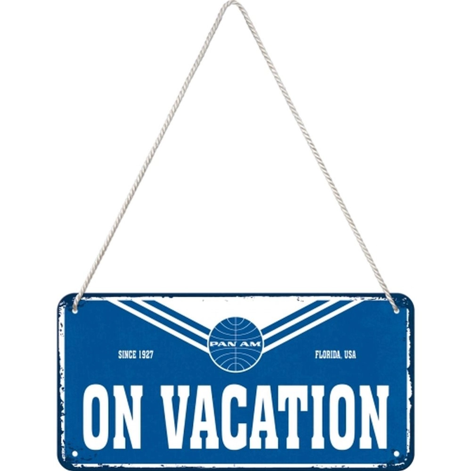 Nostalgic-Art Hängeschild Pan Am On Vacation günstig online kaufen