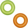 Bestway Schwimmringe, orange und grün, aus PVC, Durchmesser 76 cm.