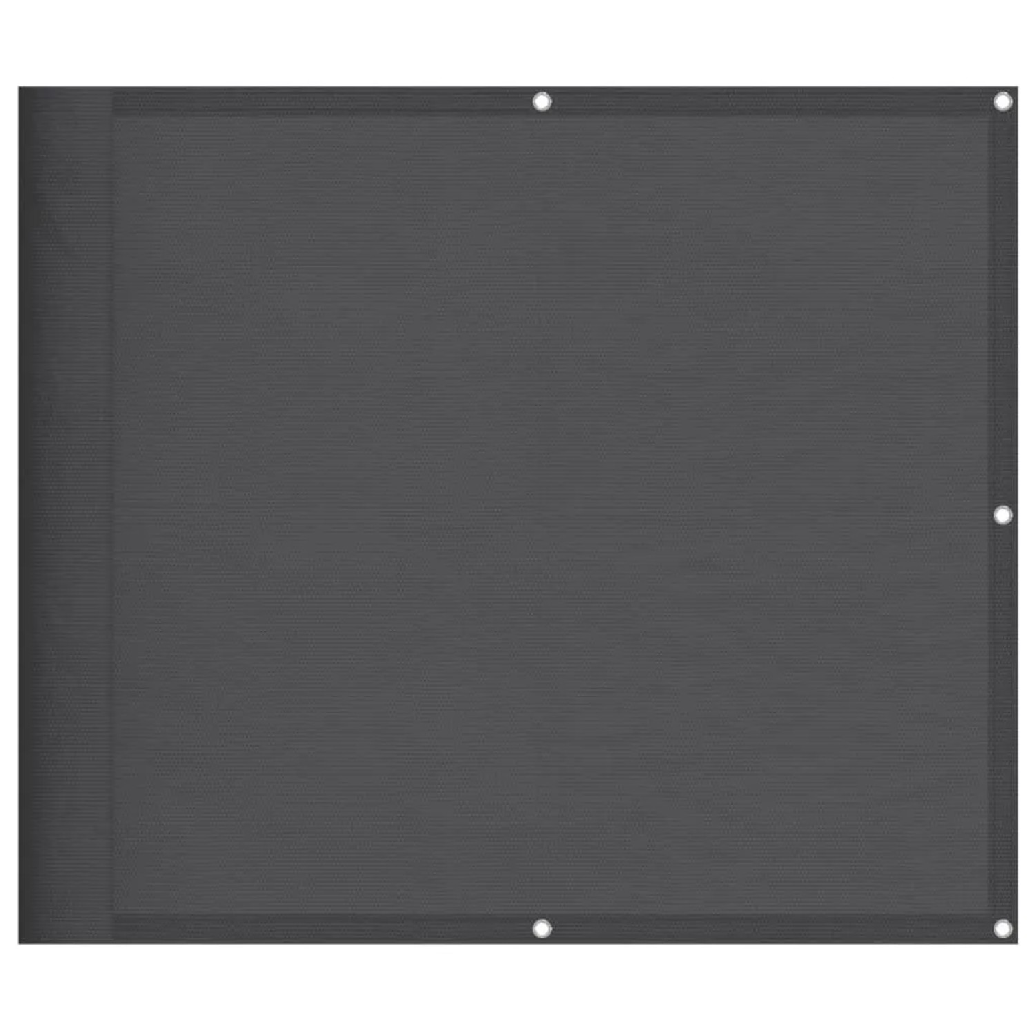 vidaXL Balkon-Sichtschutz Anthrazit 90x700 cm 100 % Polyester-Oxford 400005 günstig online kaufen
