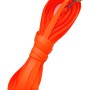 Leuchtorange Heim Hunde-Suchleine aus BioThane, 10 m lang, mit Karabinerhaken.