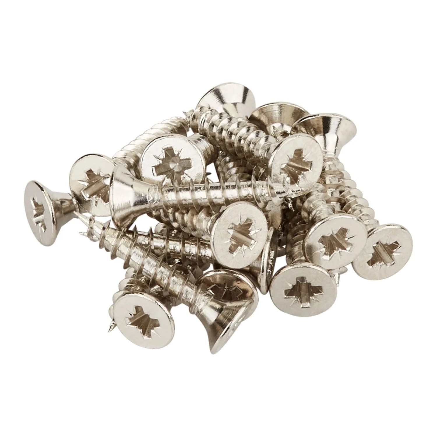 SOTECH 1 Set Befestigungsschrauben 3 x 16 mm Edelstahloptik für 1000 mm Stangenscharnier