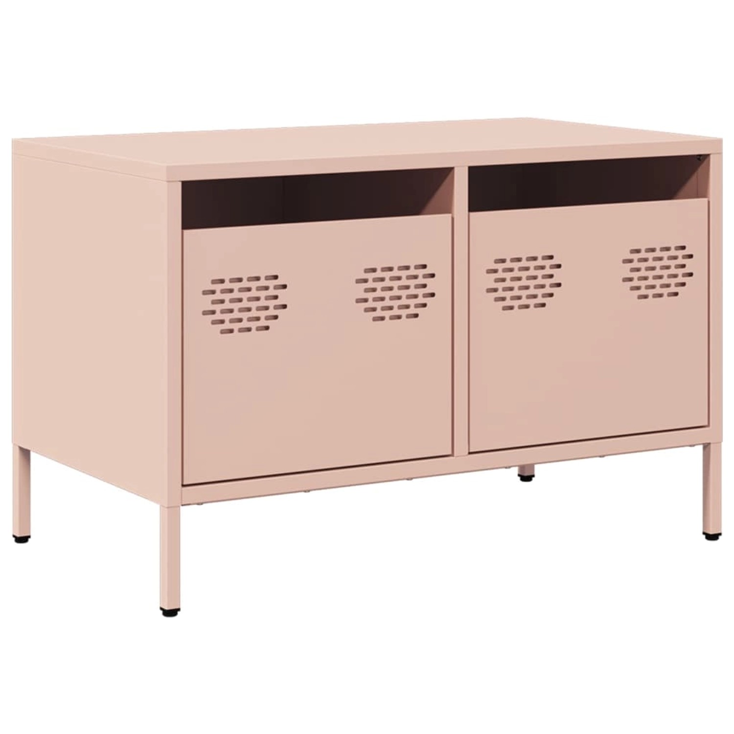 vidaXL TV-Schrank Rosa 68x39x43,5 cm Kaltgewalzter Stahl 851233 günstig online kaufen