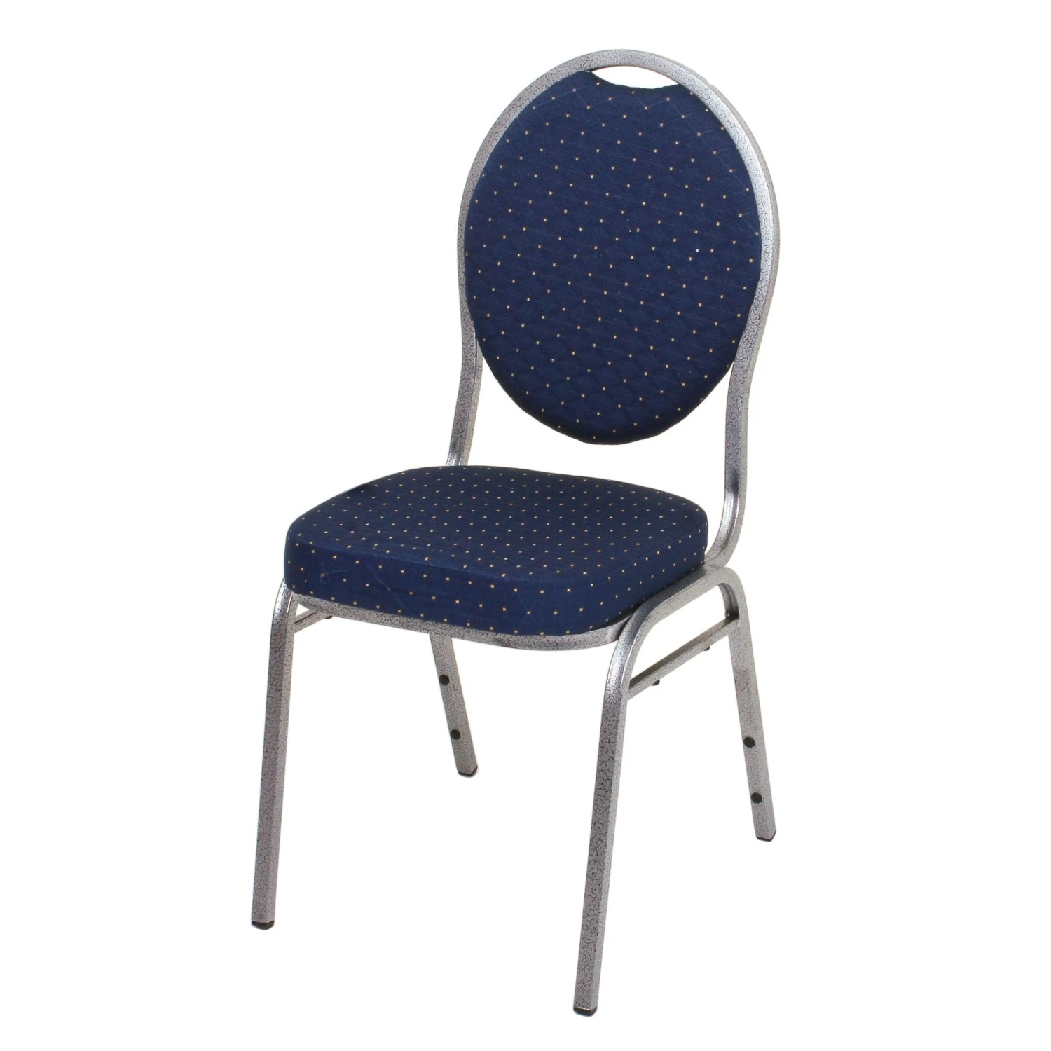 DELUKE Bankettstuhl JAYDE 2er Set Polyester Blau 94x44x50,5cm Konferenzstühle Besucherstühle Bürostuhl
