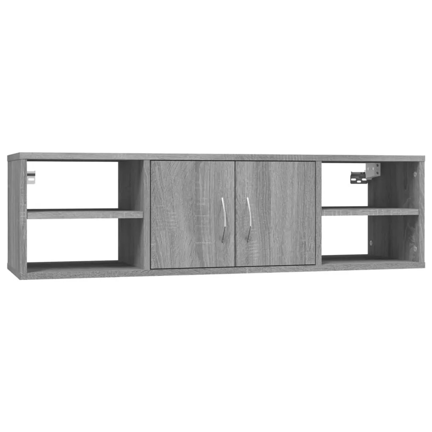 vidaXL Wandregal Grau Sonoma 102x30x29 cm Holzwerkstoff 826364