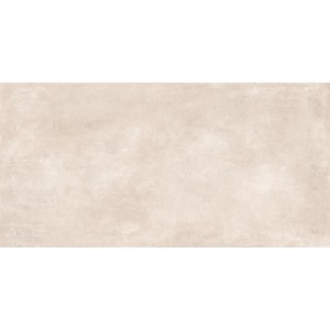 Beige Feinsteinzeug Bodenfliese Pronto classic, 60x120 cm, matte Betonoptik für Innenräume.