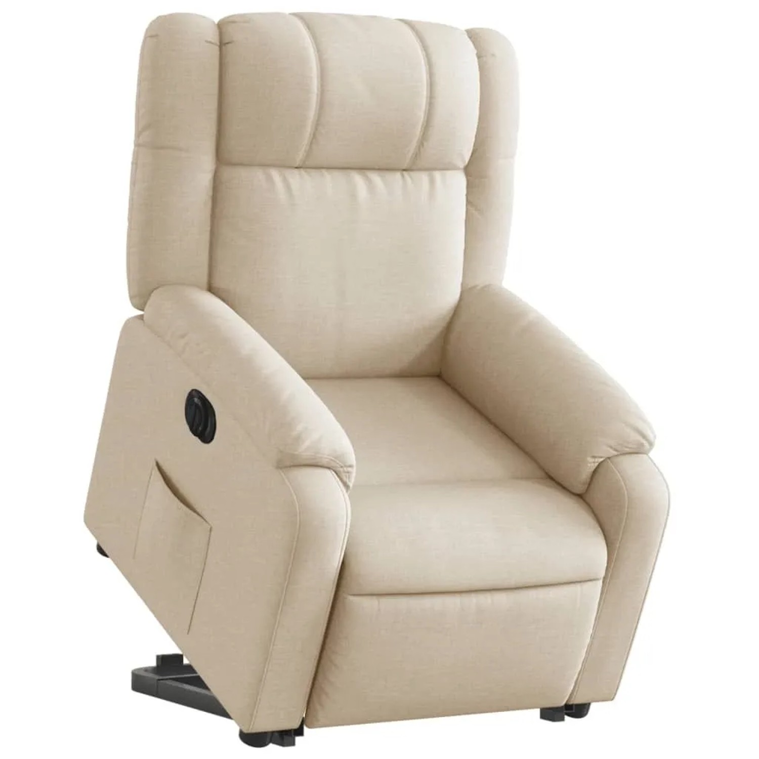 vidaXL Relaxsessel mit Aufstehhilfe Elektrisch Creme Stoff 3205235 günstig online kaufen
