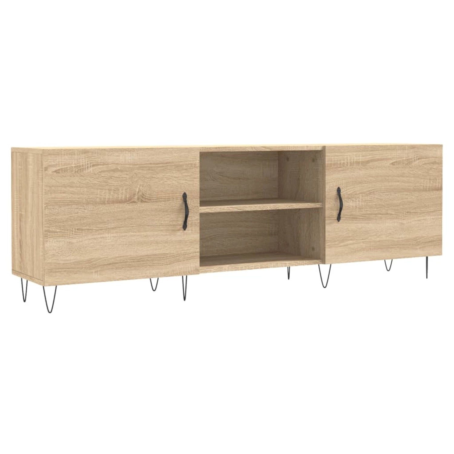 vidaXL TV-Schrank Sonoma-Eiche 150x30x50 cm Holzwerkstoff 829095
