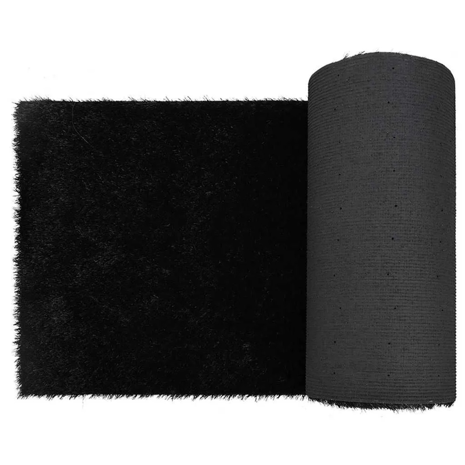 vidaXL Kunstgras Schwarz 15 x 1 m Polypropylen 42006444_5