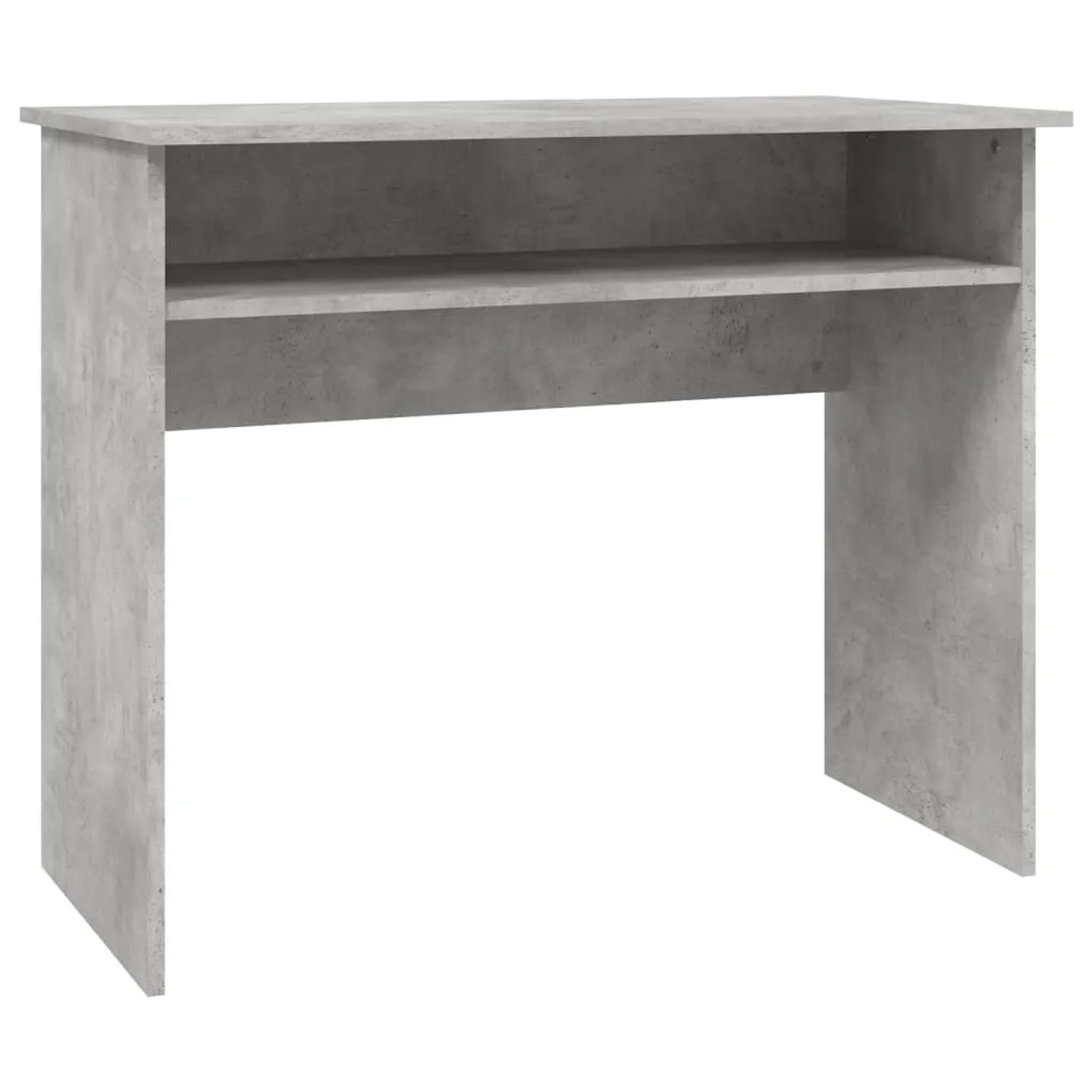 vidaXL Schreibtisch Betongrau 90x50x74 cm Holzwerkstoff 801174