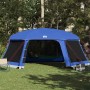 vidaXL Poolzelt mit Abnehmbarem Überzelt Netzwänden Azurblau 670x590cm 4100631_5