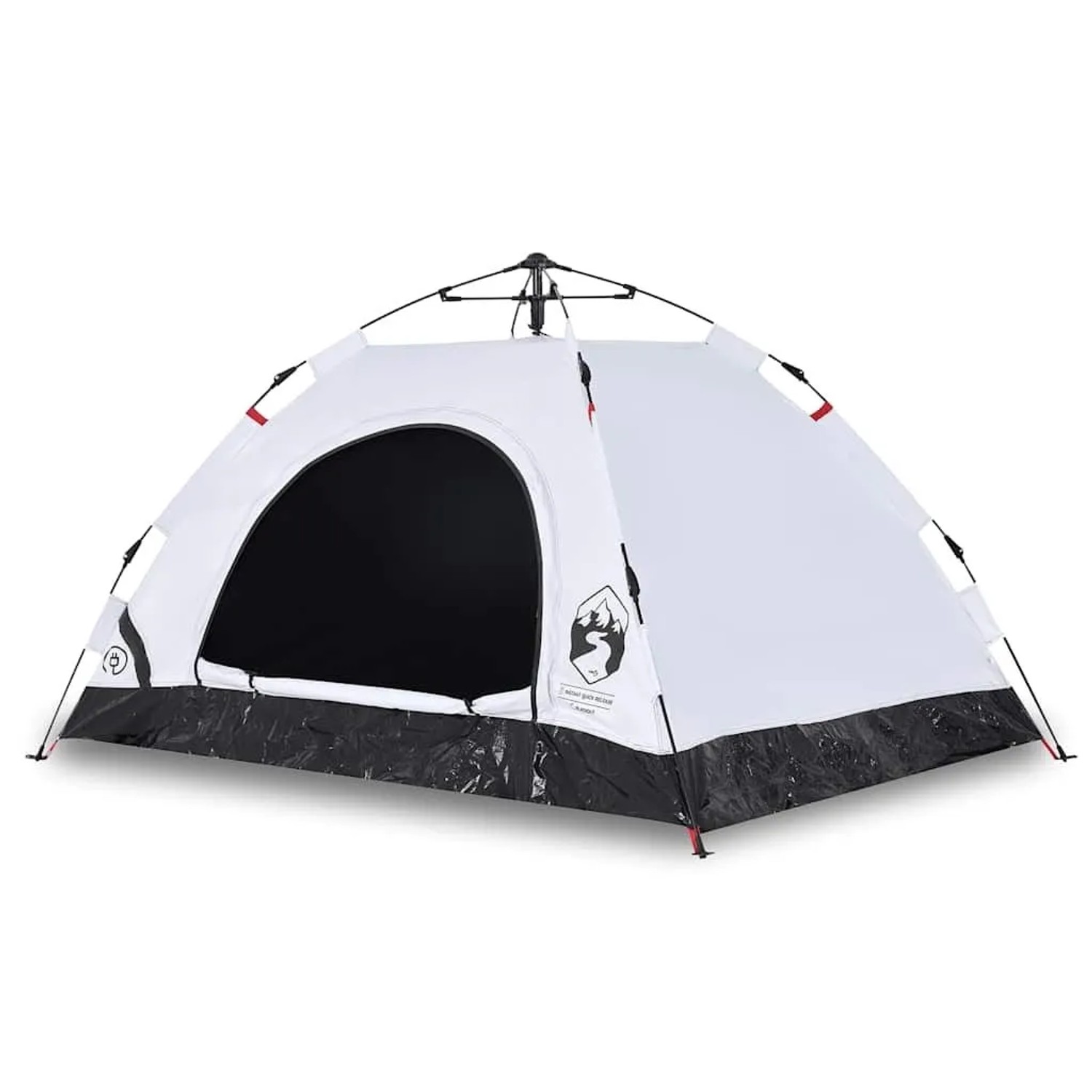 Furnicato Campingzelt Kuppel Weiß Verdunkelnd 200 X 150 X 120 Cm