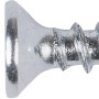 Geräteschraube 3,2x15 mm, PZ1, Stahl, Zubehör für Schalterdosen, 100 Stück