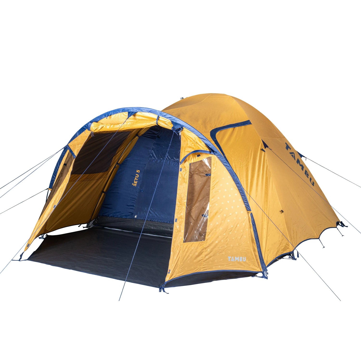 TAMBU Kuppelzelt SETU 5 für 5 Personen 390 x 310 x 200 cm 3.000 mm Wassersäule