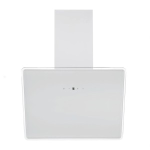 Weiße Respekta Schräghaube Lora, 60 cm, Energieeffizienz A++, Touch Control.