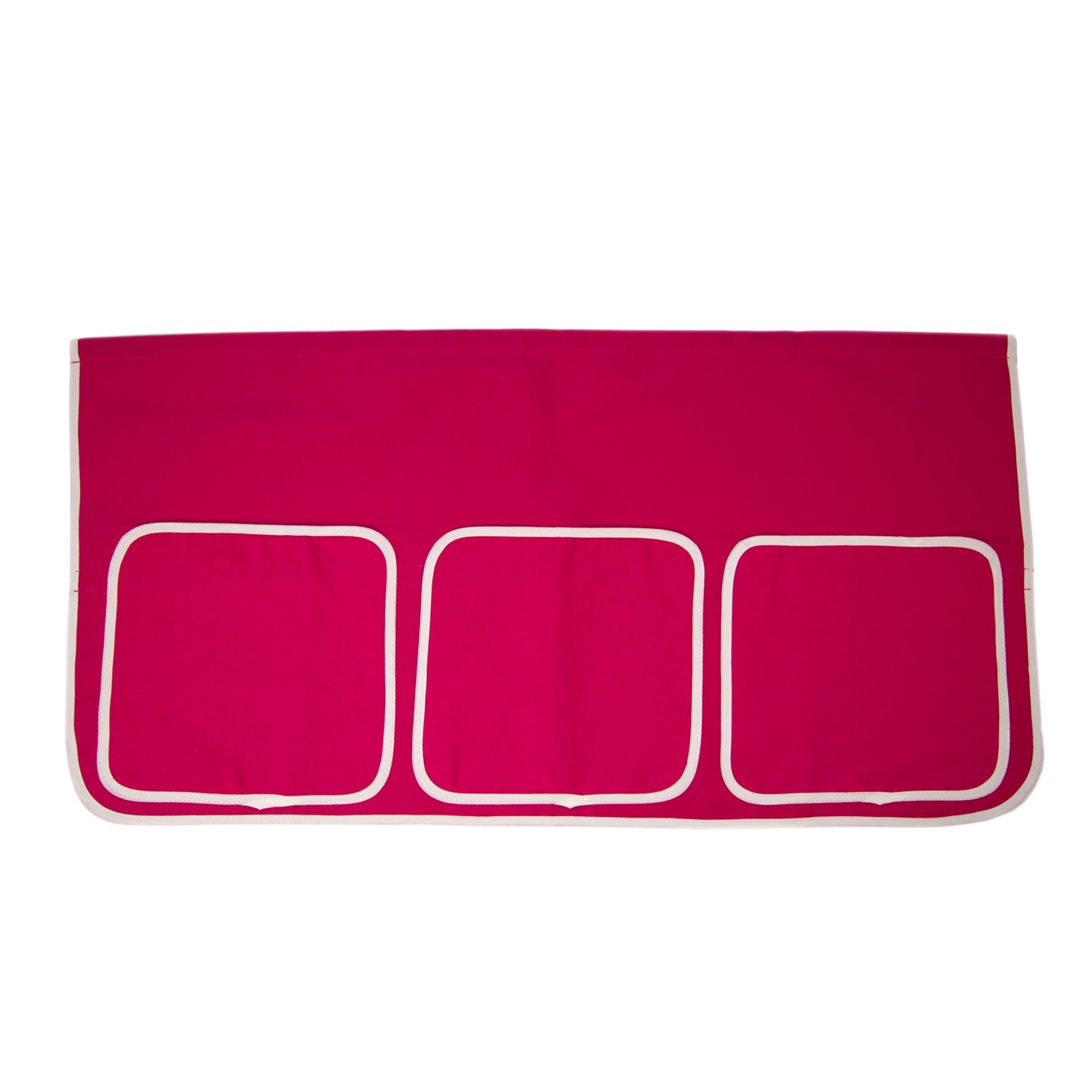 Homestyle4u Bett Tasche Stofftasche für Hochbett Bettzubehör Pink günstig online kaufen
