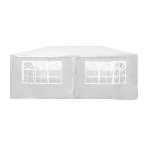Wiltec Pavillon 3X6M In Weiß Mit Uv-Schutz 50+ Gartenpavillon Partyzelt Camping