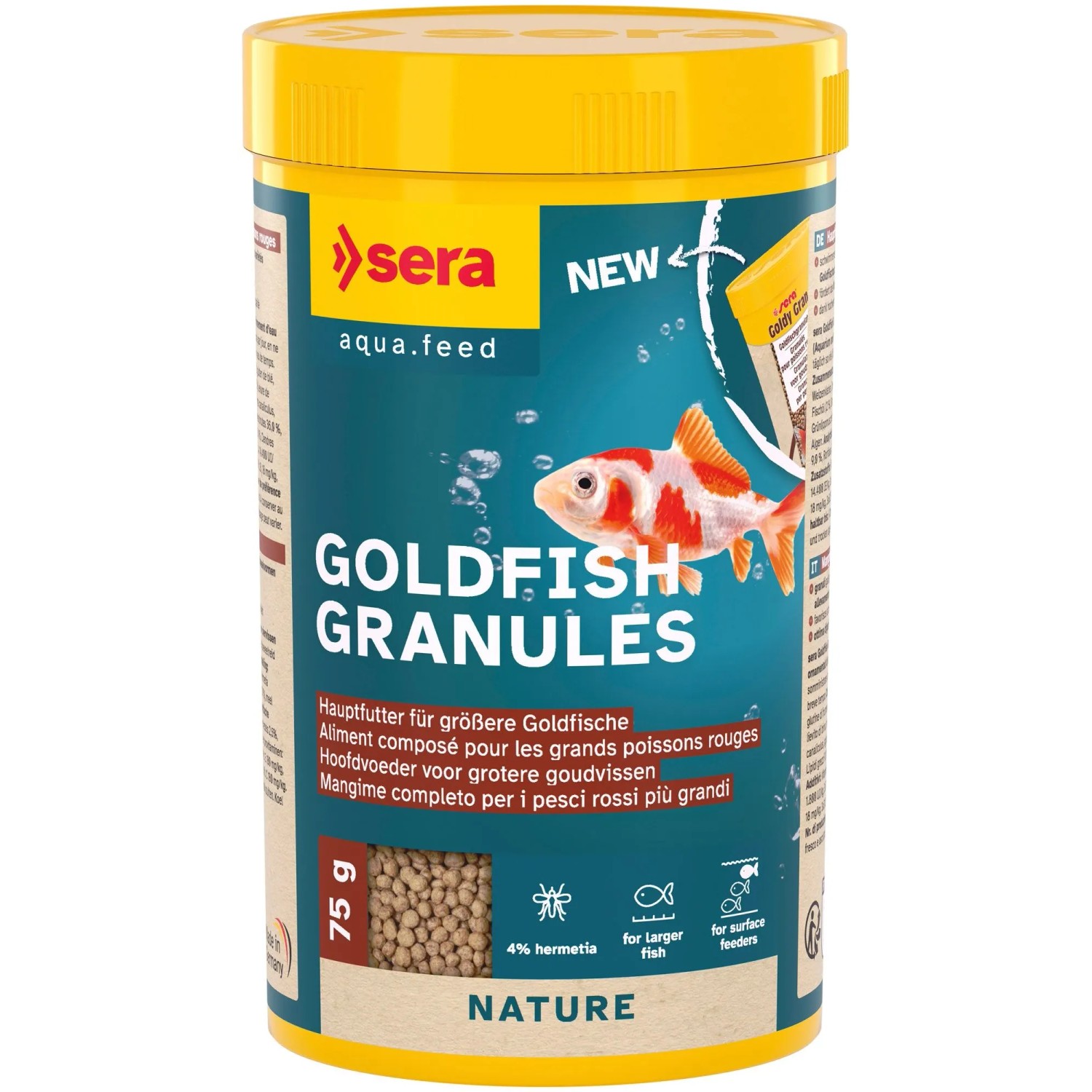 Sera Teichfutter Goldfish Granules 250 ml 75 g