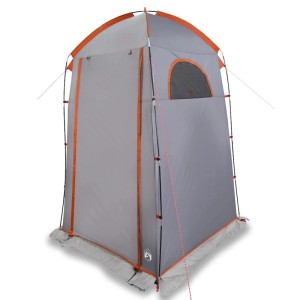 vidaXL Duschzelt Grau und Orange Wasserdicht 4009475