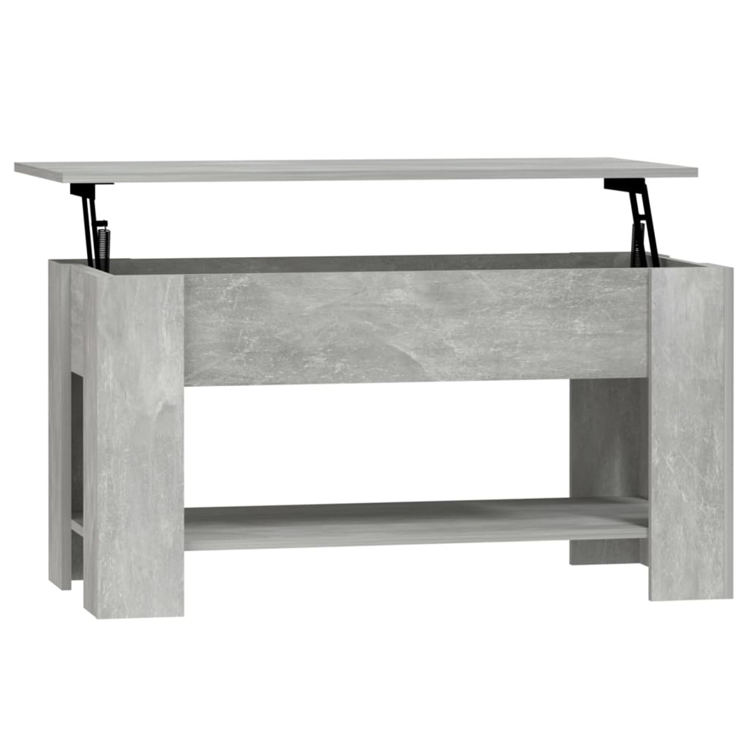 vidaXL Couchtisch Betongrau 101x49x52 cm Holzwerkstoff günstig online kaufen