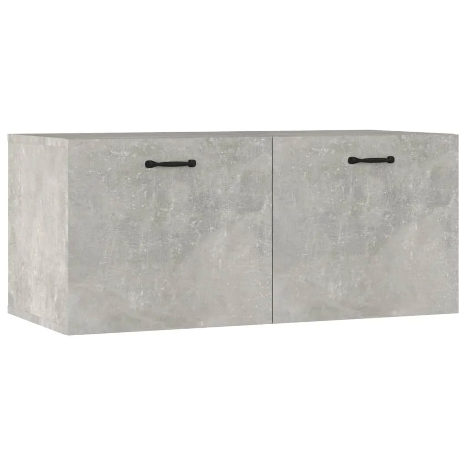 vidaXL Wandschrank Betongrau 80x36,5x35 cm Holzwerkstoff 812937