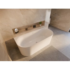 Ottofond Badewanne Mince 155 cm Weiß