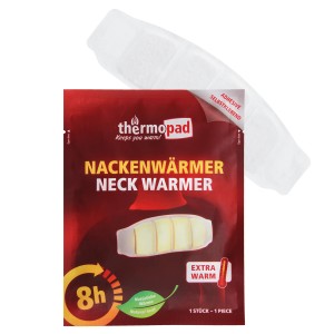 Thermopad Nackenwärmer, selbstklebend, 8h Wärmedauer. Ideal für Arbeitskleidung.